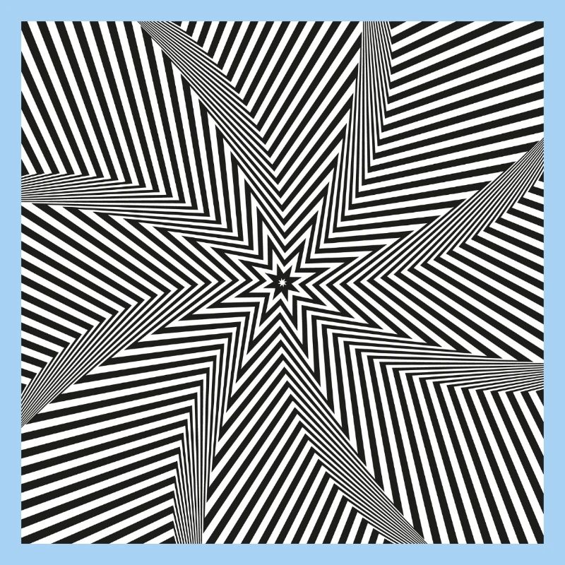 Starburst optisches Labyrinth