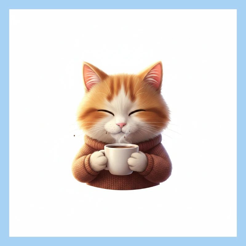 Cuddly Kitten Coffee Magic