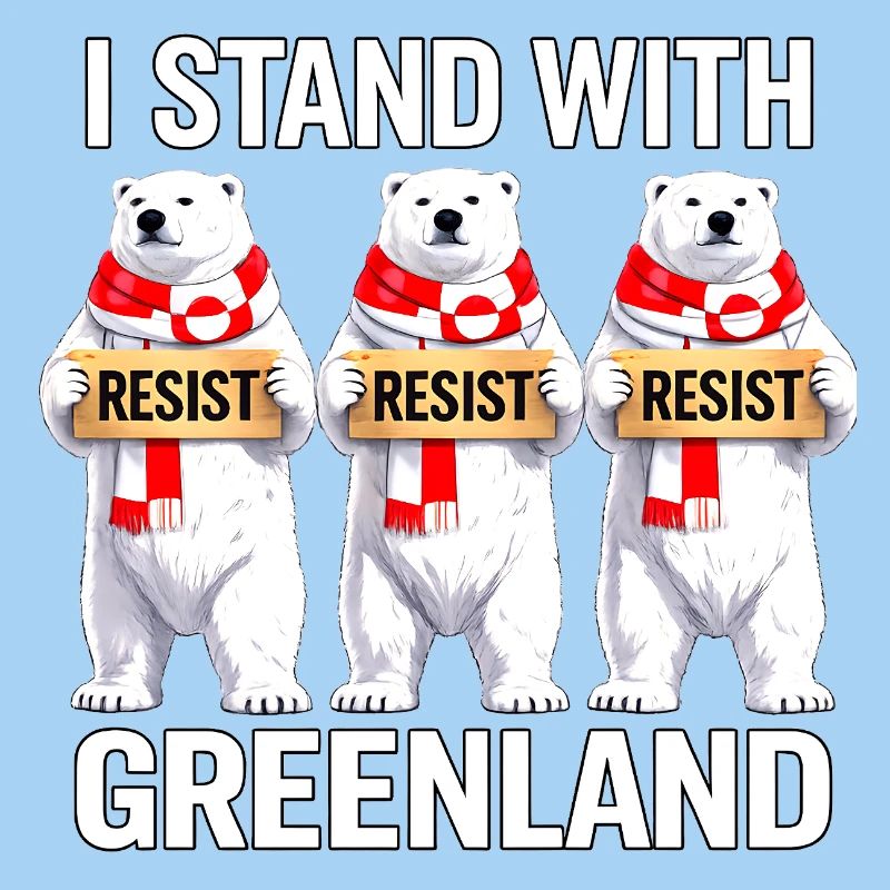 Grönlandisches Eisbären-Trio