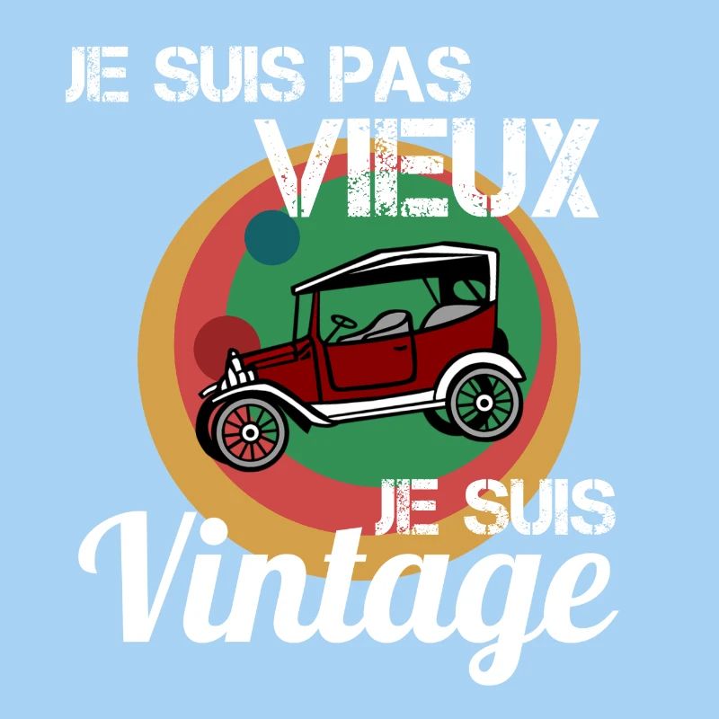 Ich bin kein altes Oldtimer-Auto