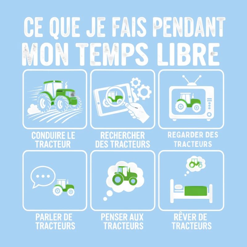 Free time and tractors: activities