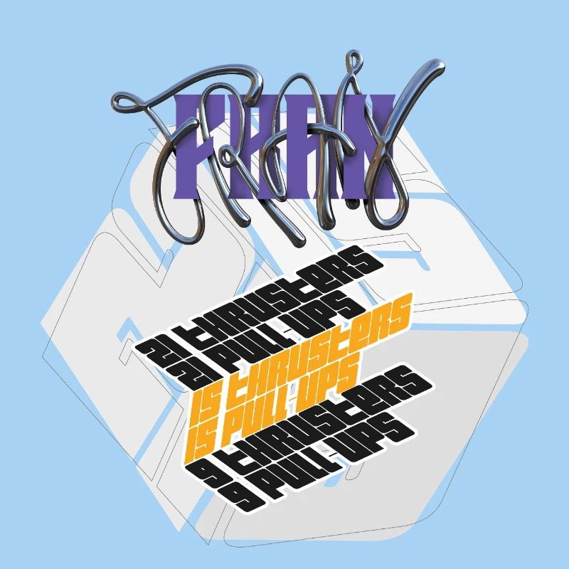 Fran Hero WOD Cross-Training leichte Grafikversion