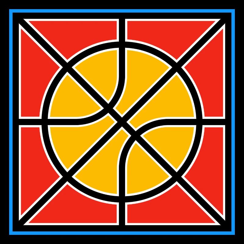 Retro-Basketball-Emblem