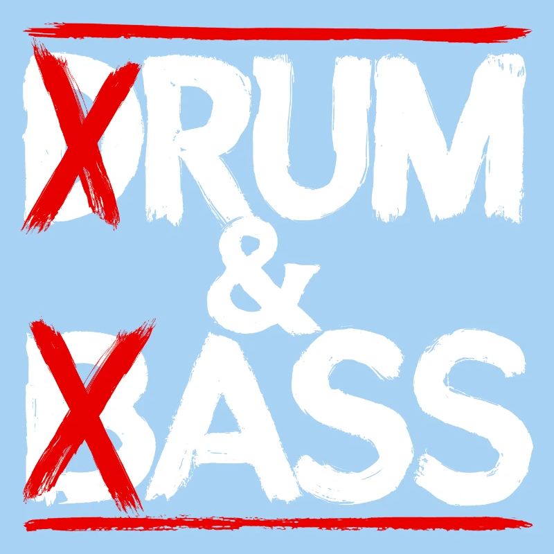 Drum & Bass Rum & Ass Funny Drummer