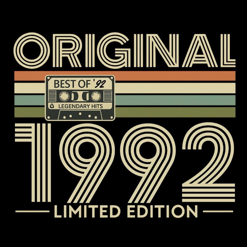 Original 1992 Limited Edition Retro