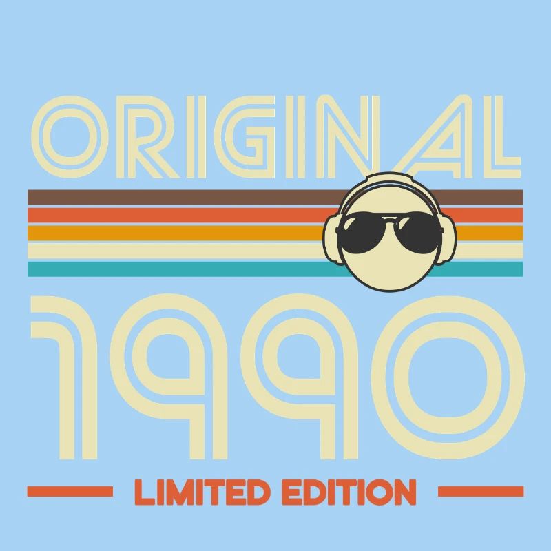 Original 1990 Edition Vintage Stripes