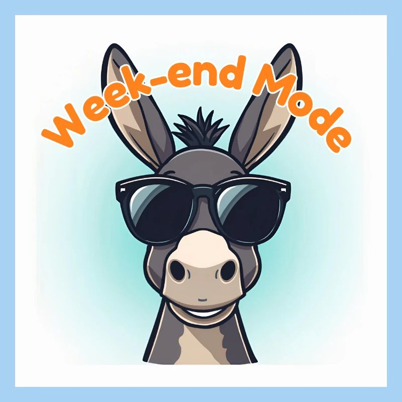Âne Week-end Mode