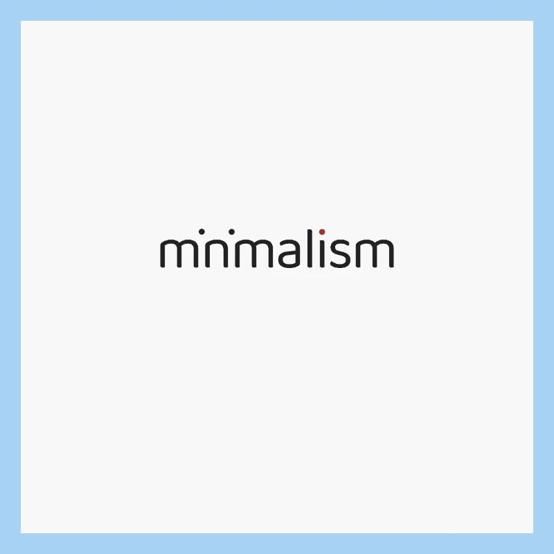 Minimalism Art – Modern Typography Poster