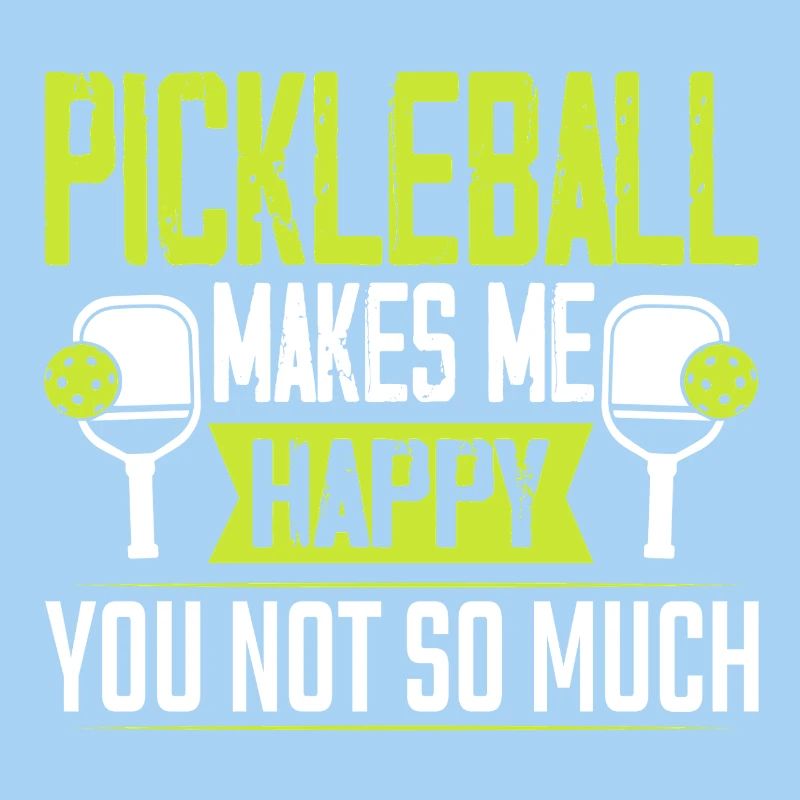 Le pickleball me rend heureux