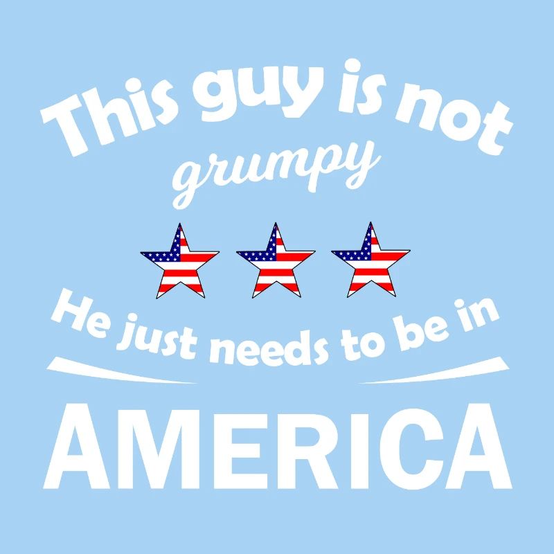 Not Grumpy Guy in America