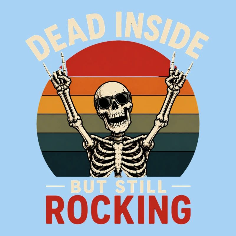 Dead Inside Still Rock gift