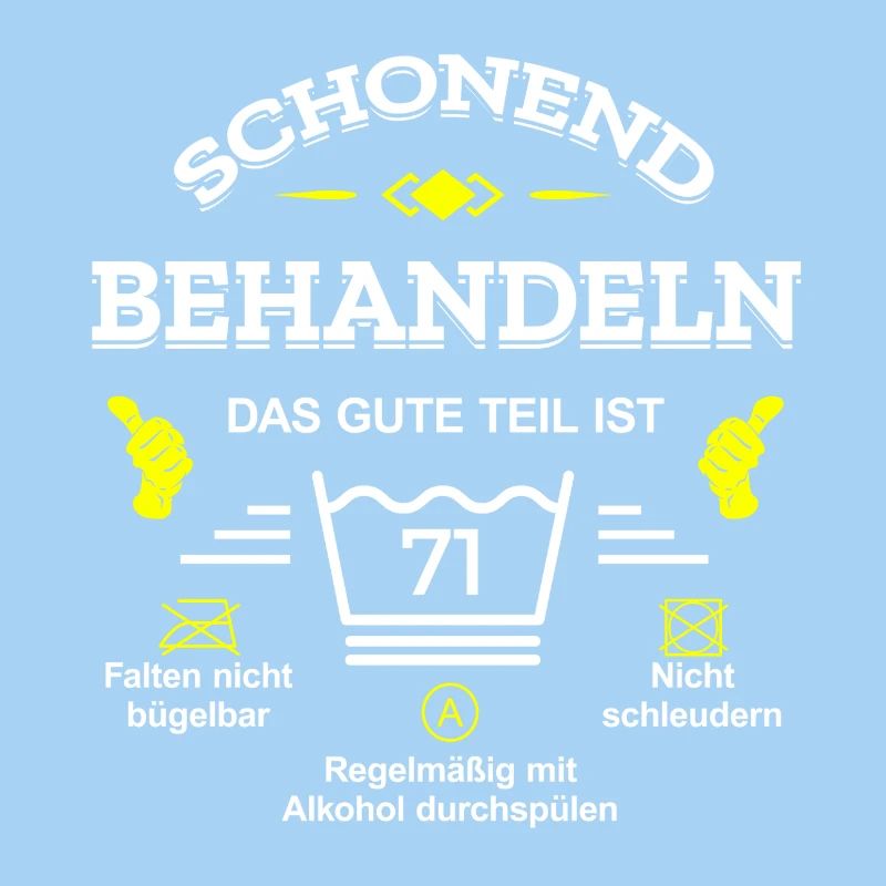 HANDLE MIT SORGFALT – 71 JAHRE PERFEKTION