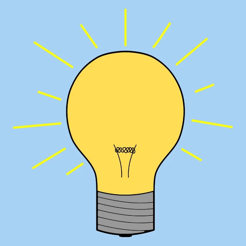 Glühbirne Leuchte Lampe Birne Licht Geschenk