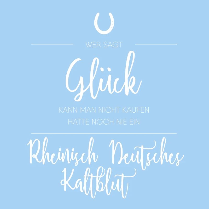 Rheinisch-Deutsches Kaltblut Pferd Geschenk