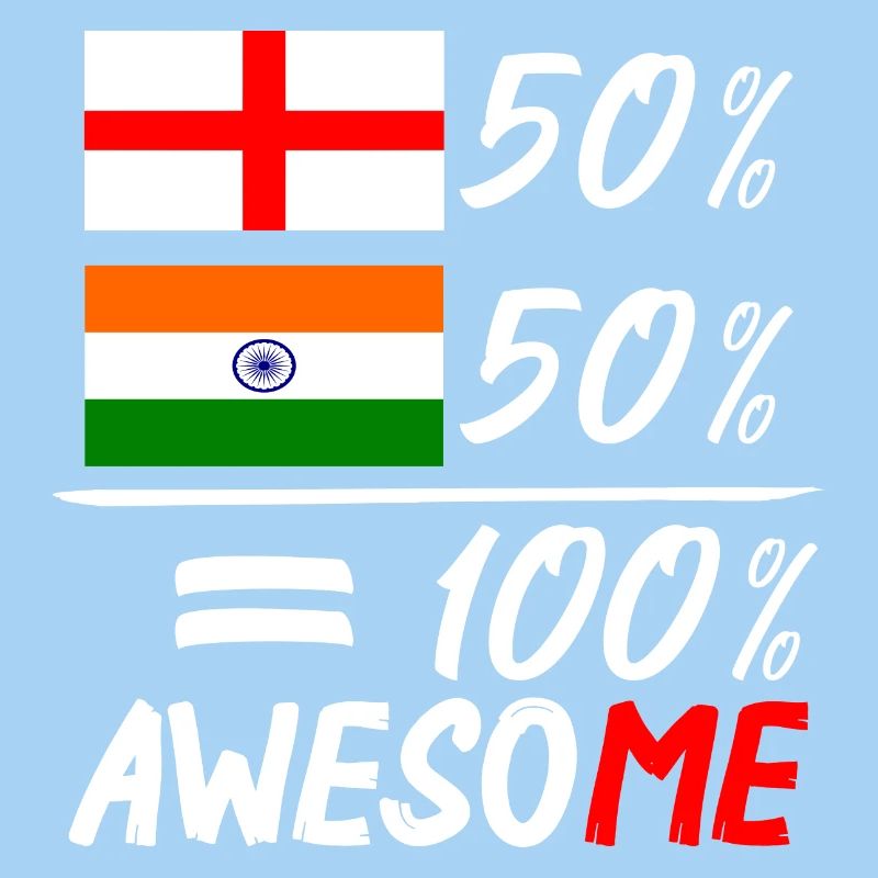 Half English Half Indian