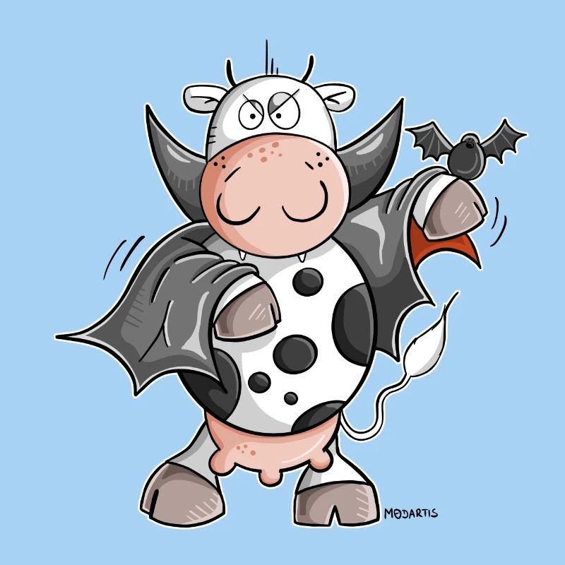 Dracula Cow I Vampire Fun