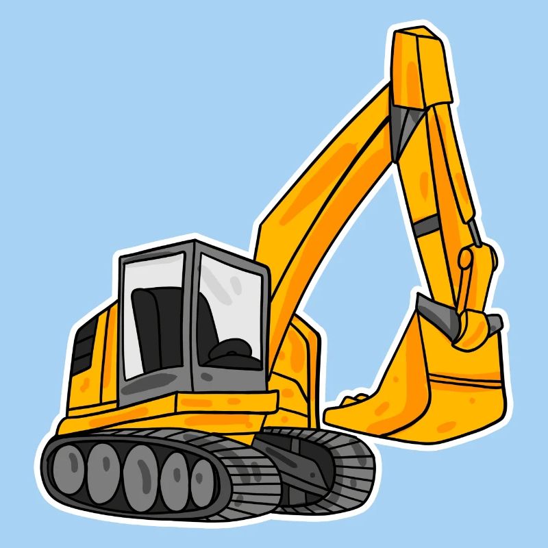 Löffelbagger Ausgräber Bagger