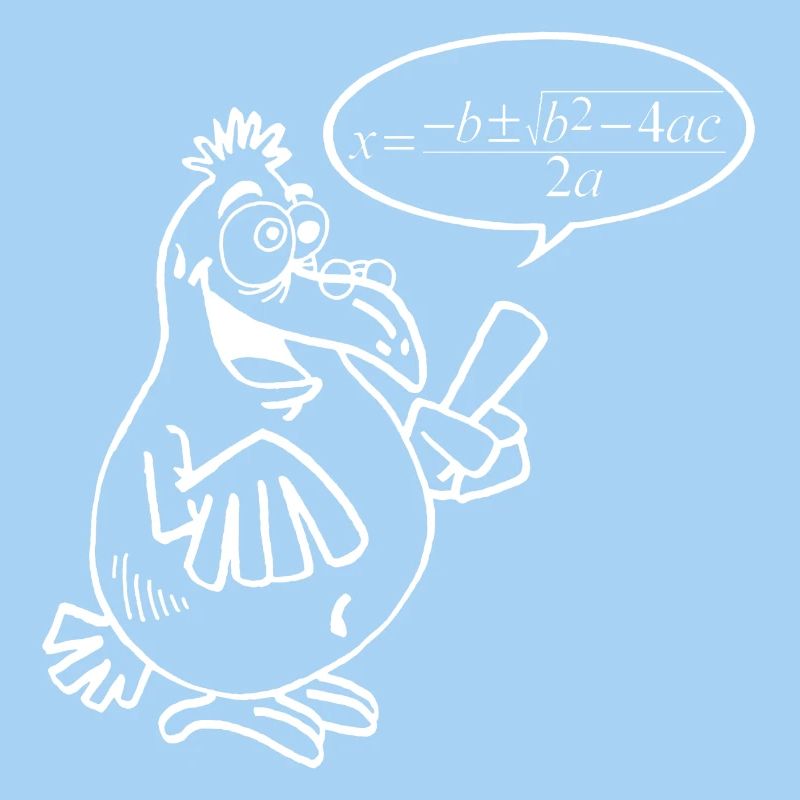 White Smart Bird