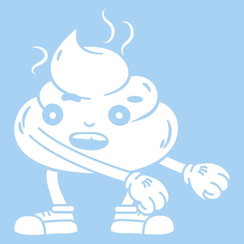 Drôle de tas de caca dansant