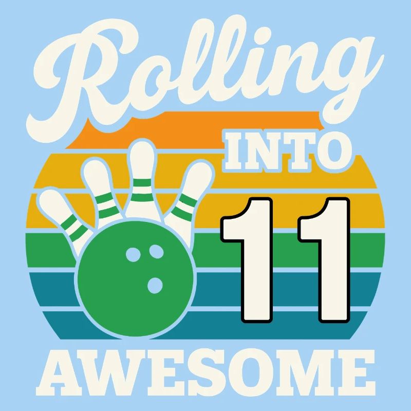 Retro 11 Bowling Celebration Tee