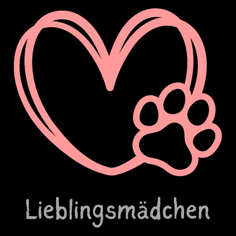 La fille préférée de mon chien – Cadeau mignon