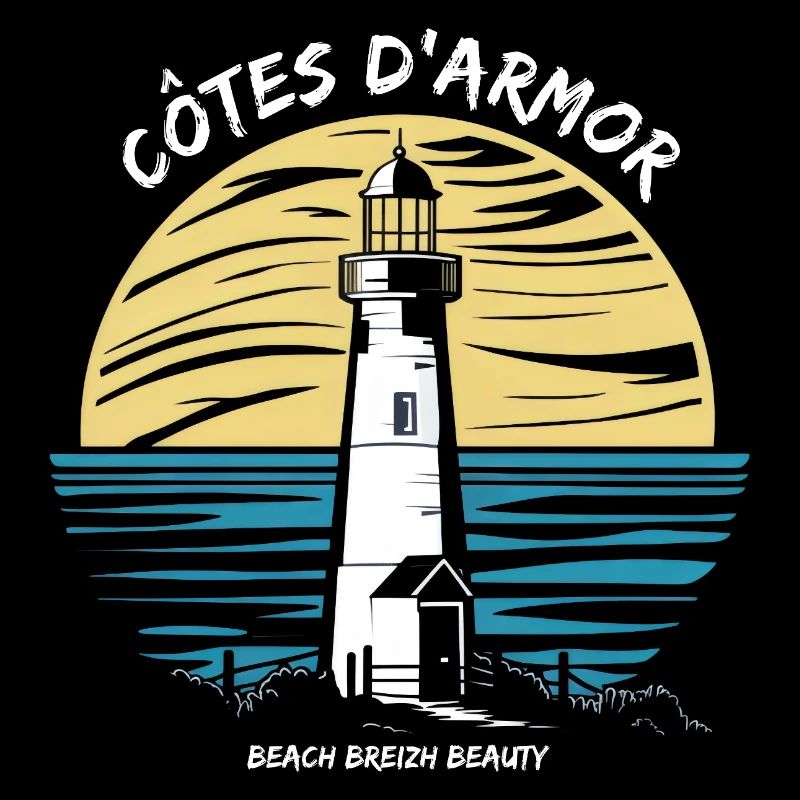 Côtes-d'Armor 22 Brittany Wild Coastline Lighthouse