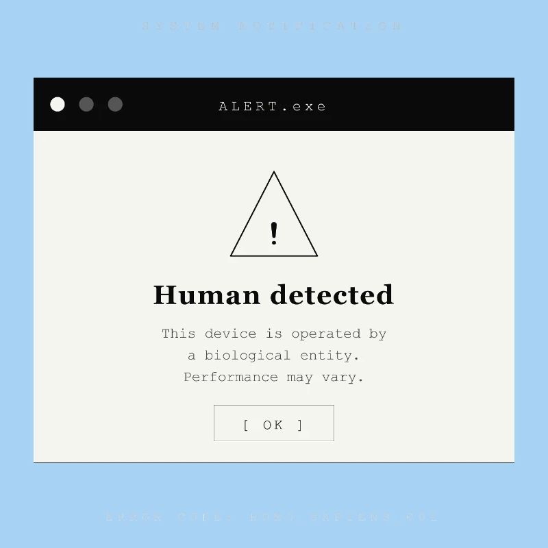 HUMAN DETECTED