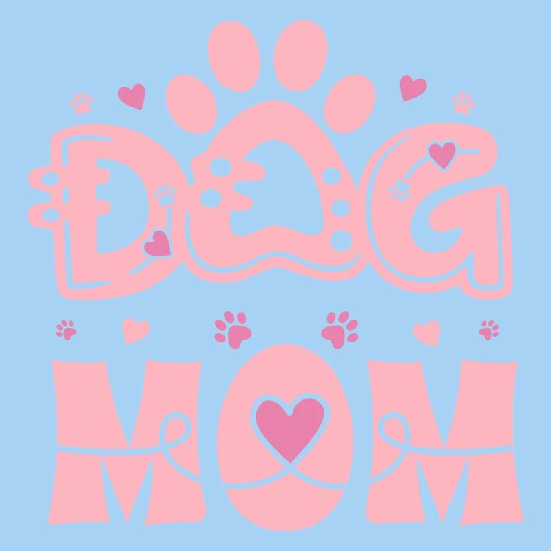 Minimales DOG-MOM-Monogramm