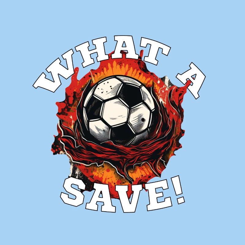 Fußball ball - What a Save!