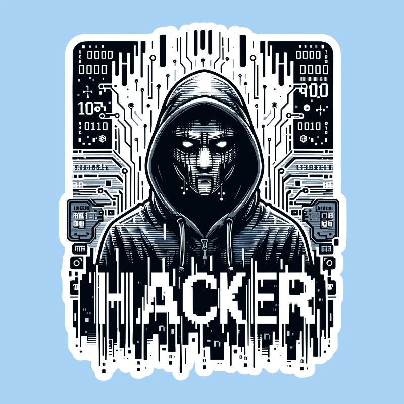 Hacker - Illustration
