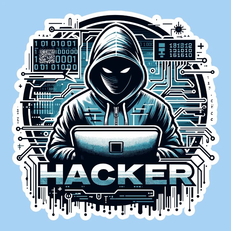 Hacker - Illustration