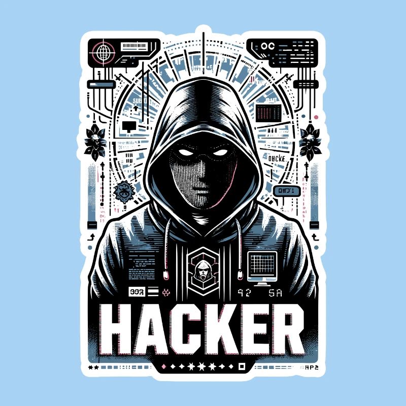 Hacker - Illustration