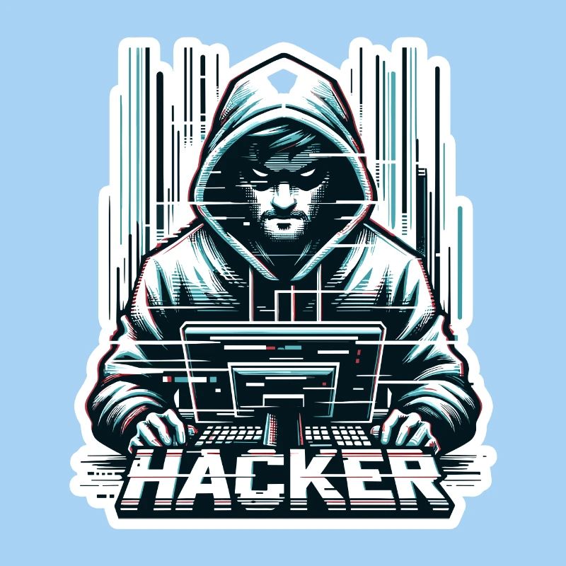 Hacker - Illustration