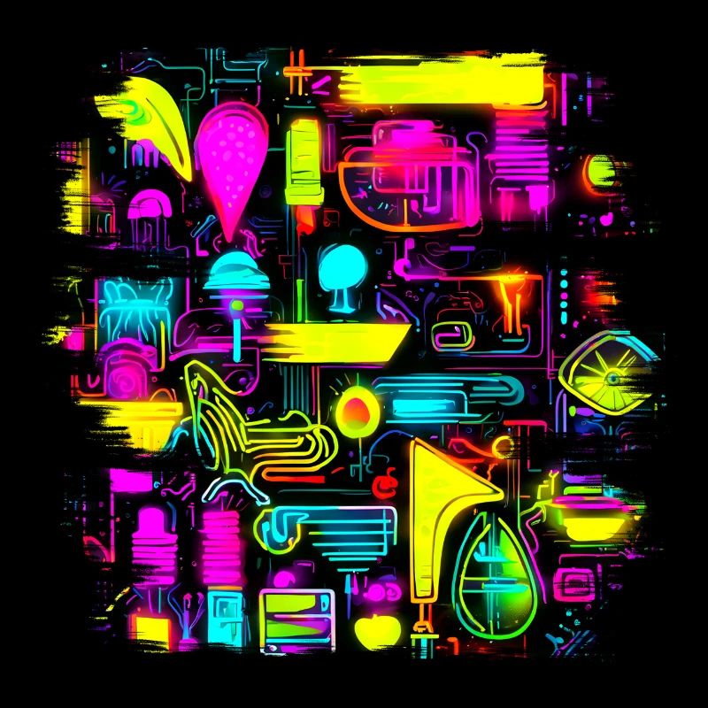 Neon Creative Cyberglow Modern Style