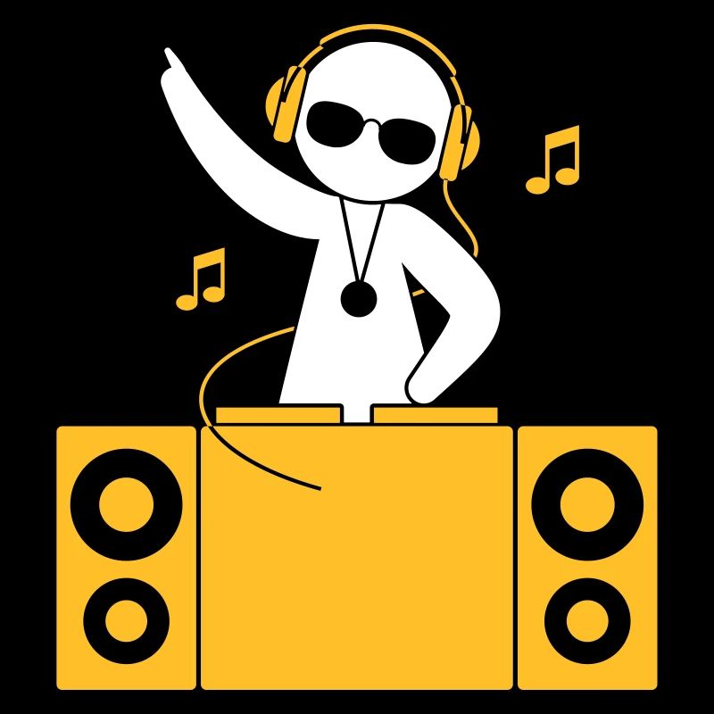 A DJ Plays Cool Music