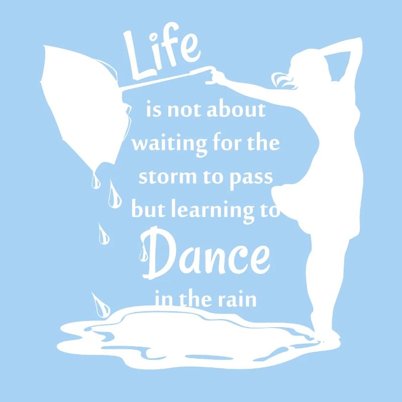 Saggezza con una silhouette danzante