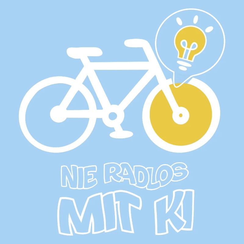 Creative bike with light bulb design