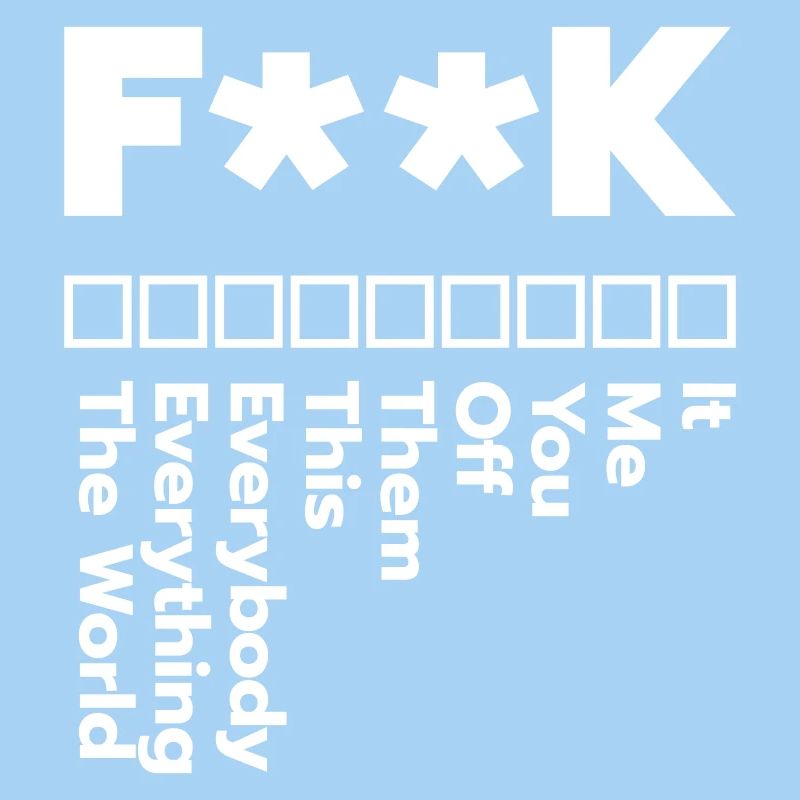 f**k it – rebellisches Statement-Design für Mutige