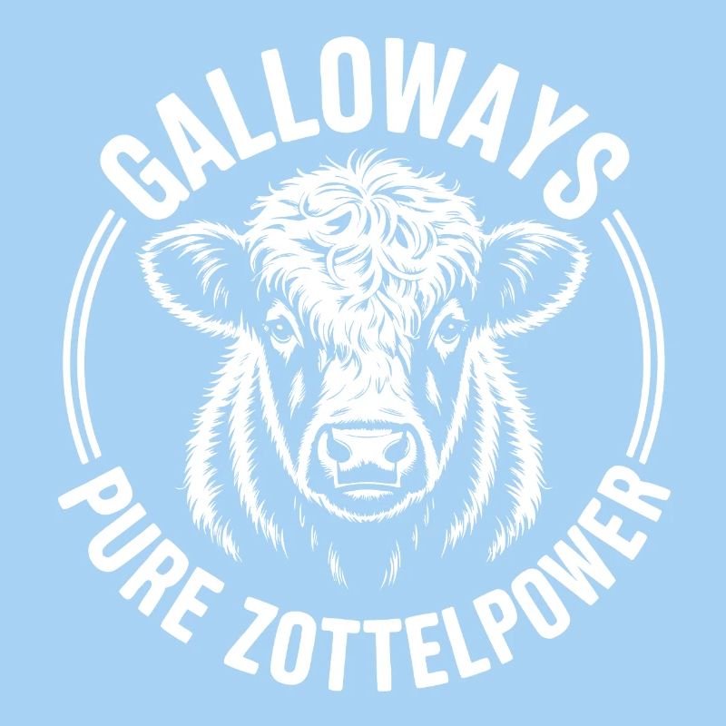 Tête de bœuf de Galloway