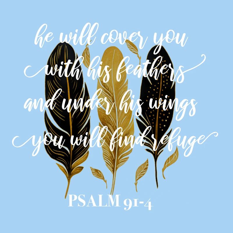 Verset biblique Psaume 91 :4