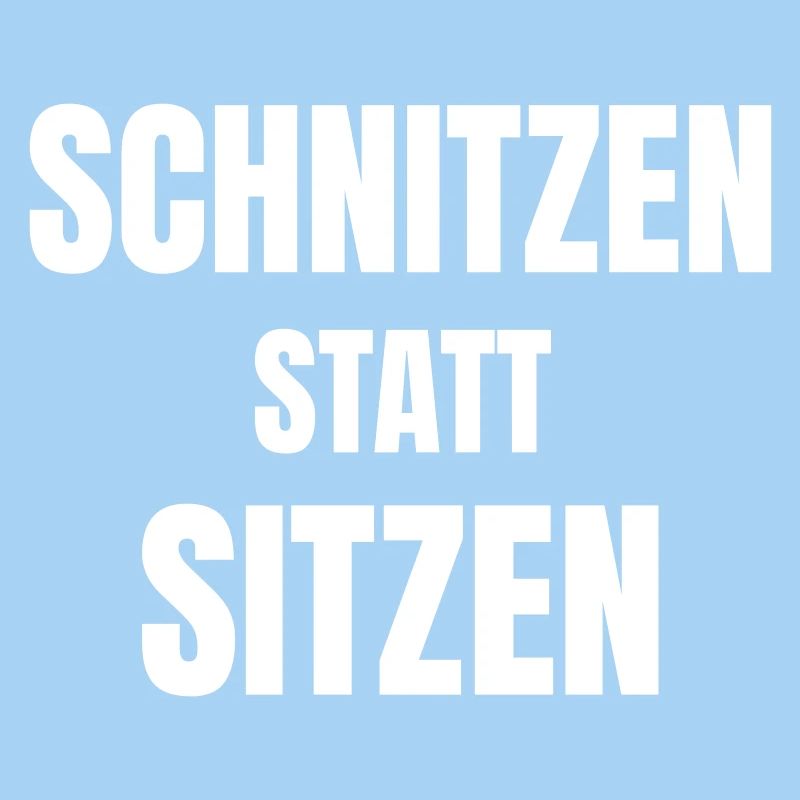 Schnitzen statt sitzen