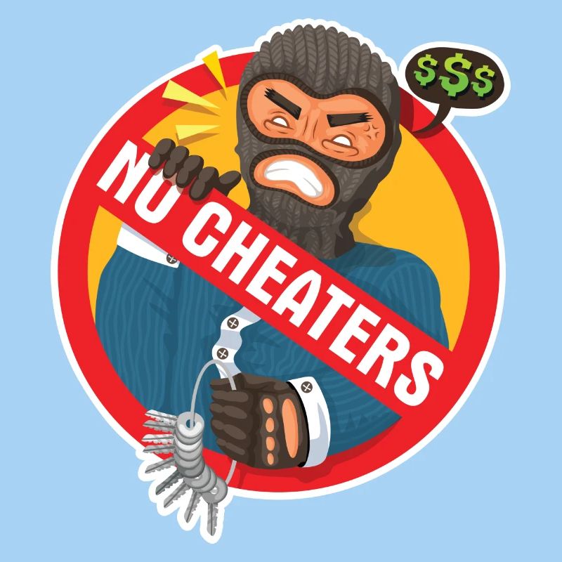 Cheating will not be tolerated