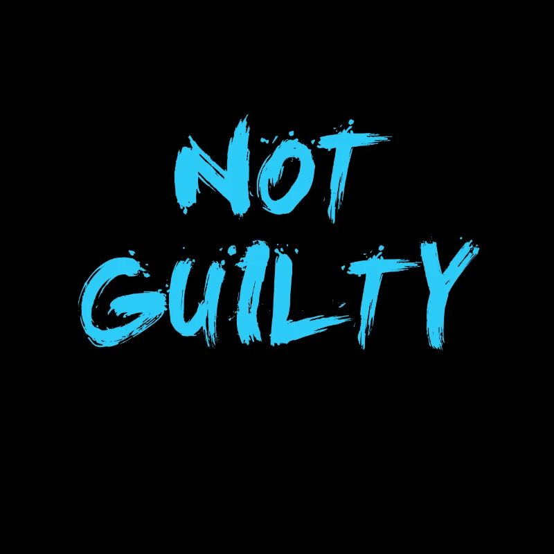NOT GUILTY LIGHT BLUE COOL