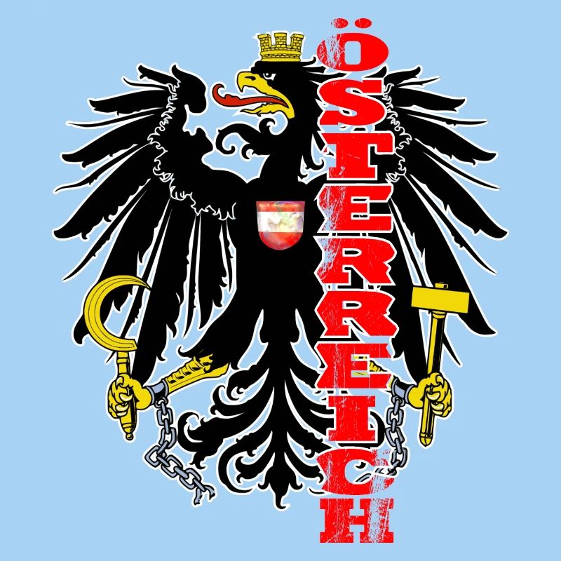 Austria coat of arms eagle gift home