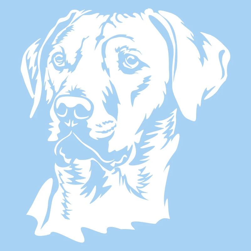 Rhodesian Ridgeback Kopf "Black Edition"