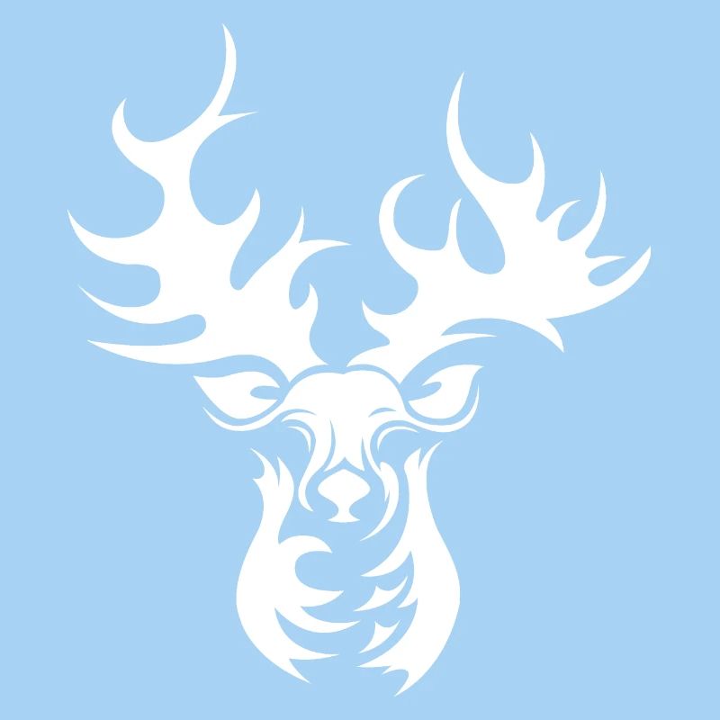 Bois de renne icône graphique cerf orignal icône