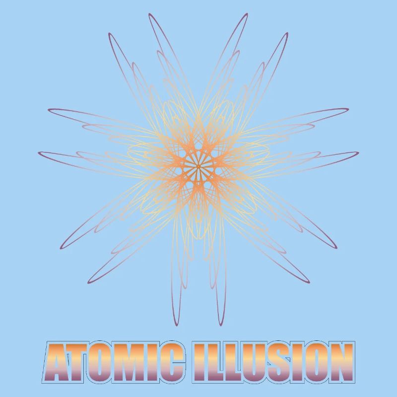 geometrical form ATOMIC ILLUSION