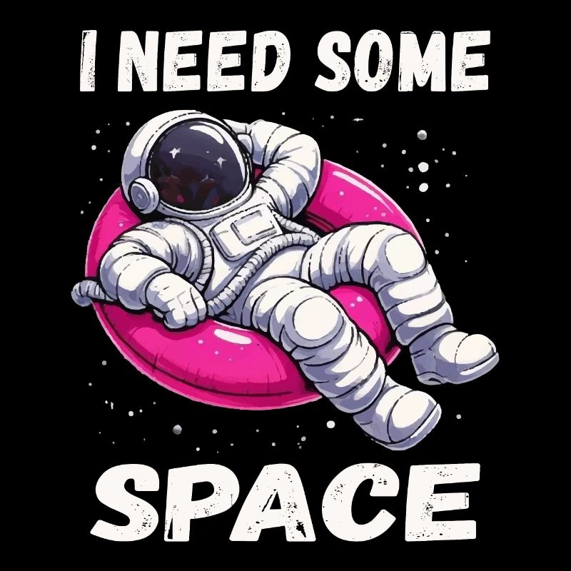 I Need Some Space - Relaxing Astronaut