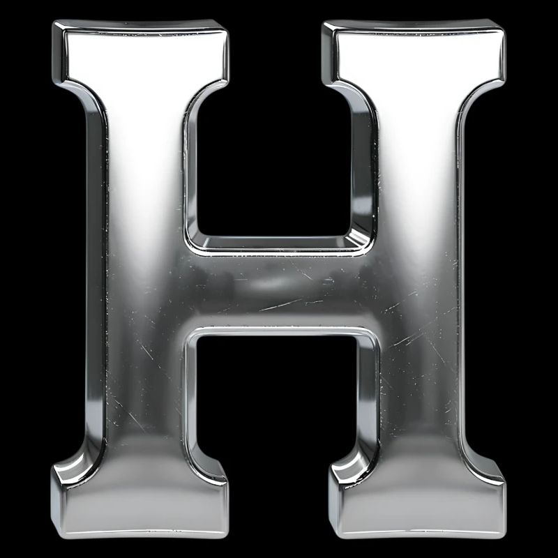 Chrome ,, H " Metallic