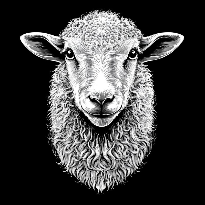 Schaf Portrait Schafe Schäfer Tiere